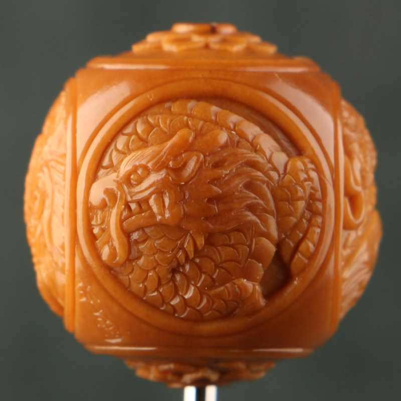 2 1x2 1cm (Xuanyin Four-Elephant) Yongsheng Works Olive Olive Nuclear Sculpture Triple Flower Old Oil Nuclear Single Seed Accessories