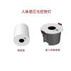 Inductive light-controlled spotlights, embedded surface-mounted aisle corridors, door openings, entrance hall downlights, narrow-edge anti-glare spotlights