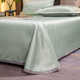 Solid color ice silk bed sheet single piece summer mat three-piece set silky naked sleeping pillowcase can be washed 2 meters bed mat