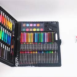 150 brush set Children's painting stationery art oil painting stick tool Watercolor pen crayon pencil graffiti gift box