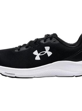 Under Armour Charged Pursuit 4 舒适 低帮跑步鞋 男款 黑色