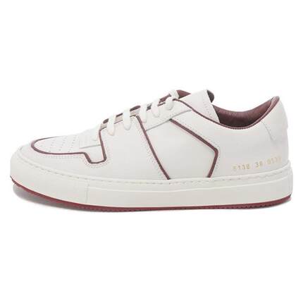 COMMON PROJECTS 皮革 舒适百搭 低帮 板鞋 女款 白色