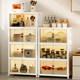 High-end kitchen storage cabinet floor-standing multi-layer storage cabinet storage rack cabinet side cabinet storage multi-functional sorting rack