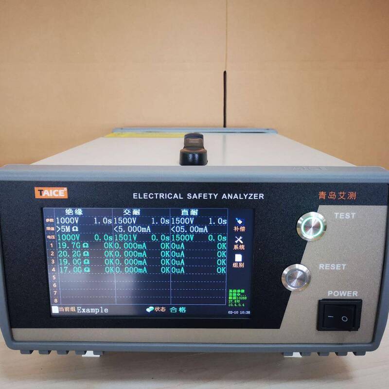 Desktop Six-In-One Safety Analysis Analyzer Ac1540 for Ground Insulation, Ac Withstand Voltage, Leakage Current, and Power