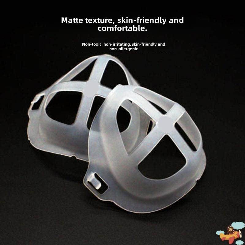 マスク用シリコンブラケットクリップ、曇り止めサポート、ノーズブリッジストリップ、通気性のあるインナーサポート、滑り止めデザイン、夏の大人向け、結露防止