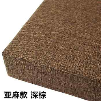High-end linen cushion custom-made sofa cushion sponge cushion sofa cushion bay window cushion seat cushion chair cushion replacement shoe stool cushion