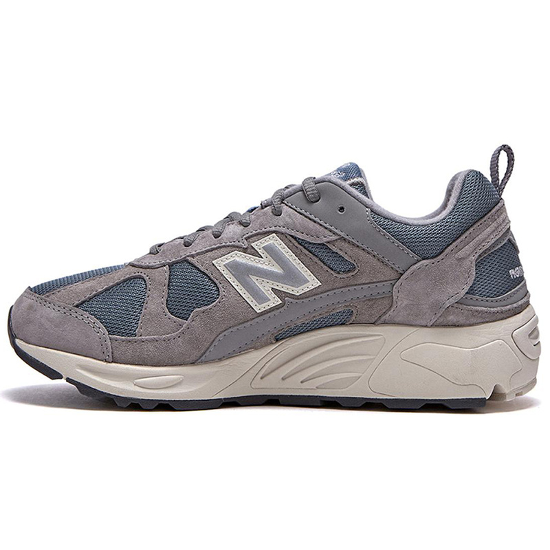 New Balance NB 878 复古时尚 网布织物 低帮跑步鞋 男女同款