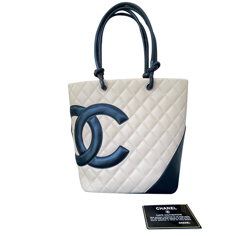 【 70% off Instant Purchase 】Chanel Chanel Cambon Series Classic Women's Handbag Shopping Bag