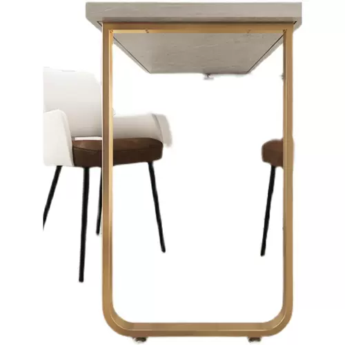 Односторонний кронштейн для ножек стола из кованого железа, край стойки для ног, стойка для стола, обеденный стол, опора для ног шкафа, опорная основа