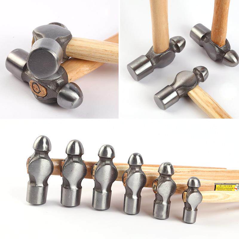 圆头锤家用神器!纯钢手锤奶头锤迷你重型木柄锤,装修砍价必备!-锤头-淘宝好物网
