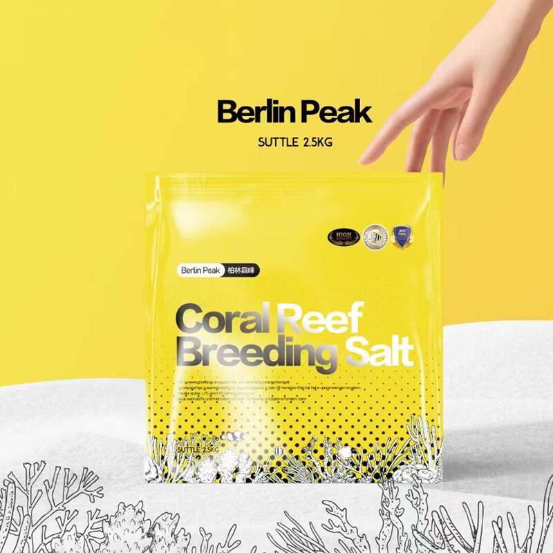 Uncle Cao Shen's Berlin Peak High Calcium Salt Coral Salt Lps/Sps Sea Salt Special Salt Water for Marine Aquariums Uncle Cao Shen's Berlin Peak High Calcium Salt Coral Salt Lps/Sps Sea Salt Special Salt Water for Marine Aquariums