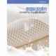 Latex Cool Mat Bed Sheet Style Three-Piece Set of Summer Ice Silk Silk Air Conditioning Seat Single Door Bed Sheet Summer Cool Mat