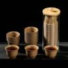 Kung Fu Tea High Temperature Resistant Rice Husk Tea Cup Office Plastic Cup