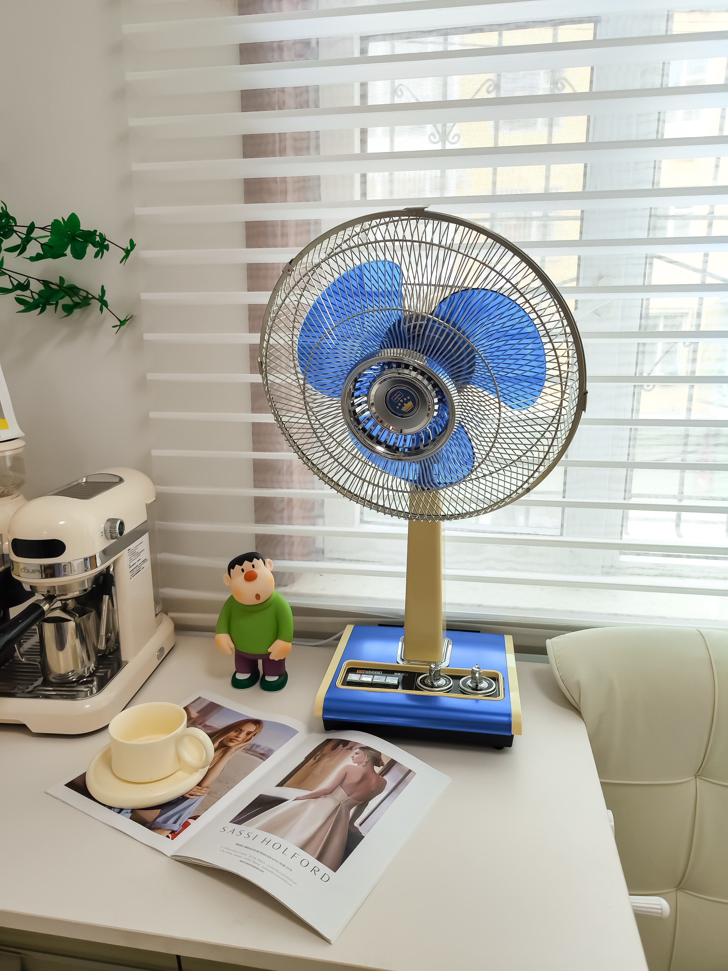 日本西哲Sezze复古经典日式风扇G1艺术款落地扇老80年代台地两用评价