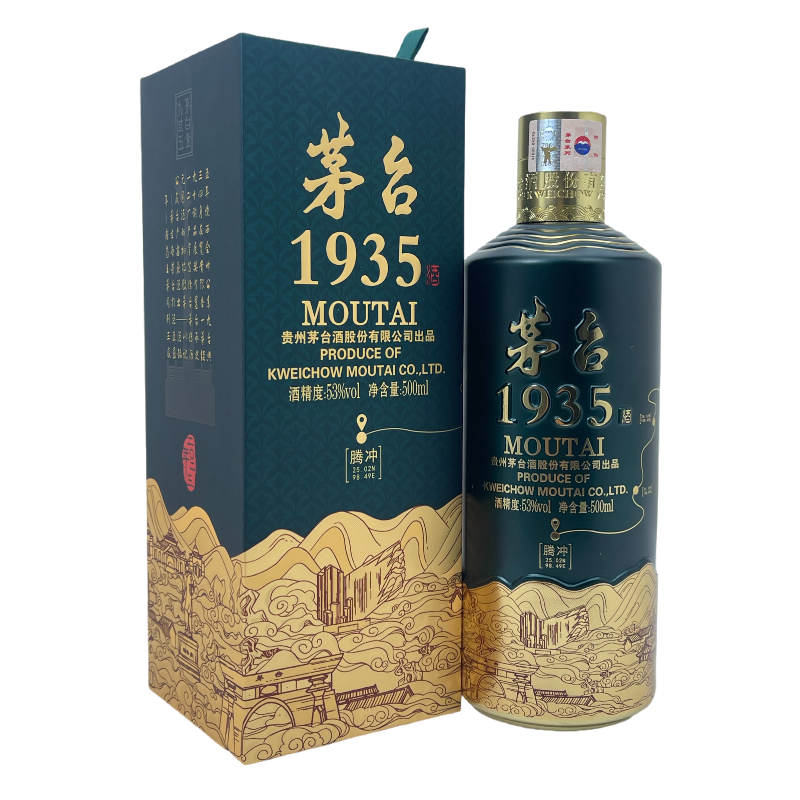 🎁 醇香之选| 茅台1935腾冲绿53度瓶装酱香白酒🥃-酒水-淘宝好物网