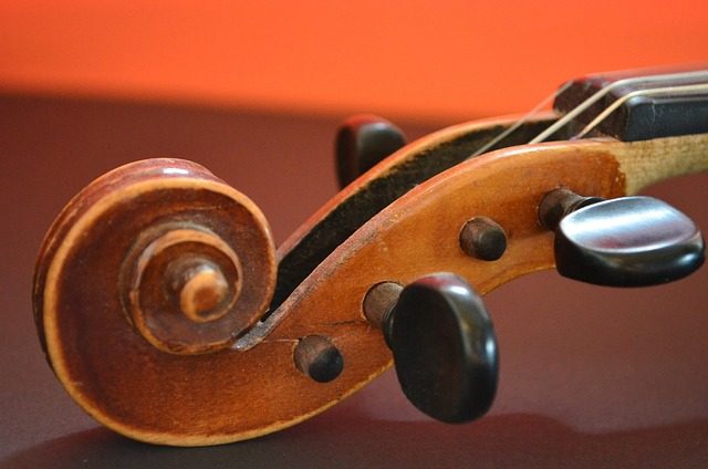 a major scale violin