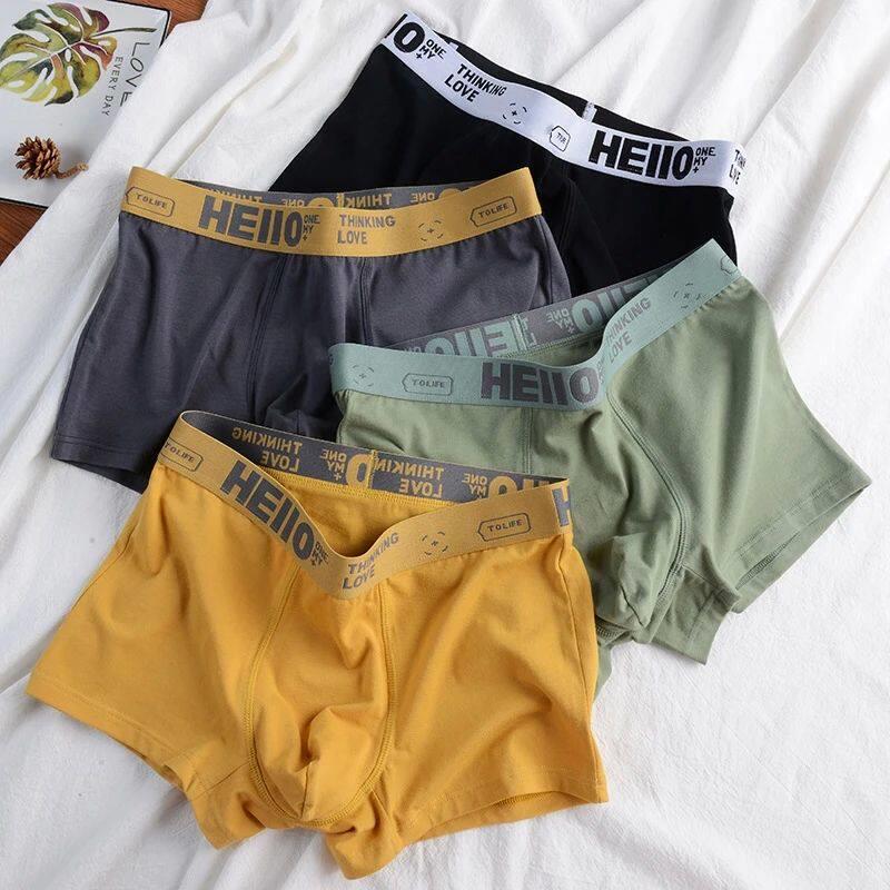Men's Cotton Boxer Shorts, Men's Underwear for Boxers