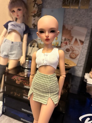 taobao agent fairyland minifee Burn muscle C chest, model leg, S