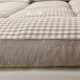 Cross-Border Yarn-Dyed Feather Velvet Mattress, Thickened Mattress Pad, Home Soft Cushion, Dormitory Foldable Single/Double Mattress, Class a