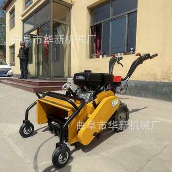 Small gasoline 170/173 diesel micro-tiller hand-push hoeer four-wheel drive scarifier hand-push rotary tiller 50cm