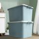 Extra-large storage box for household large capacity plastic finishing box for extra large storage box