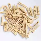 DIY красочный деревянный зажим, деревянный маленький зажим, зажим для меню отеля, зажим для заметок, пеньковая веревка, фото зажим, материалы для детского сада