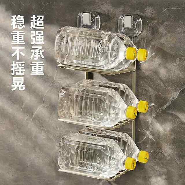 Kitchen kitchen rack suction cup storage rack without punching and side dish multi-function foldable storage rack wall-mounted washbasin rack