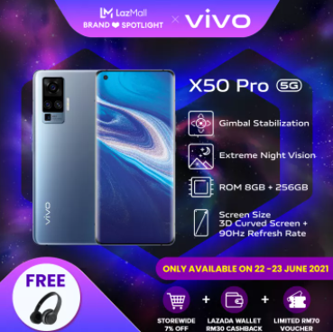 vivo X50 Pro 5G | 8GB + 256GB