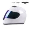 High-end electric electric vehicle helmet men's full-face helmet full-cool all-season women's warm safety helmet removable neck scarf bottle winter