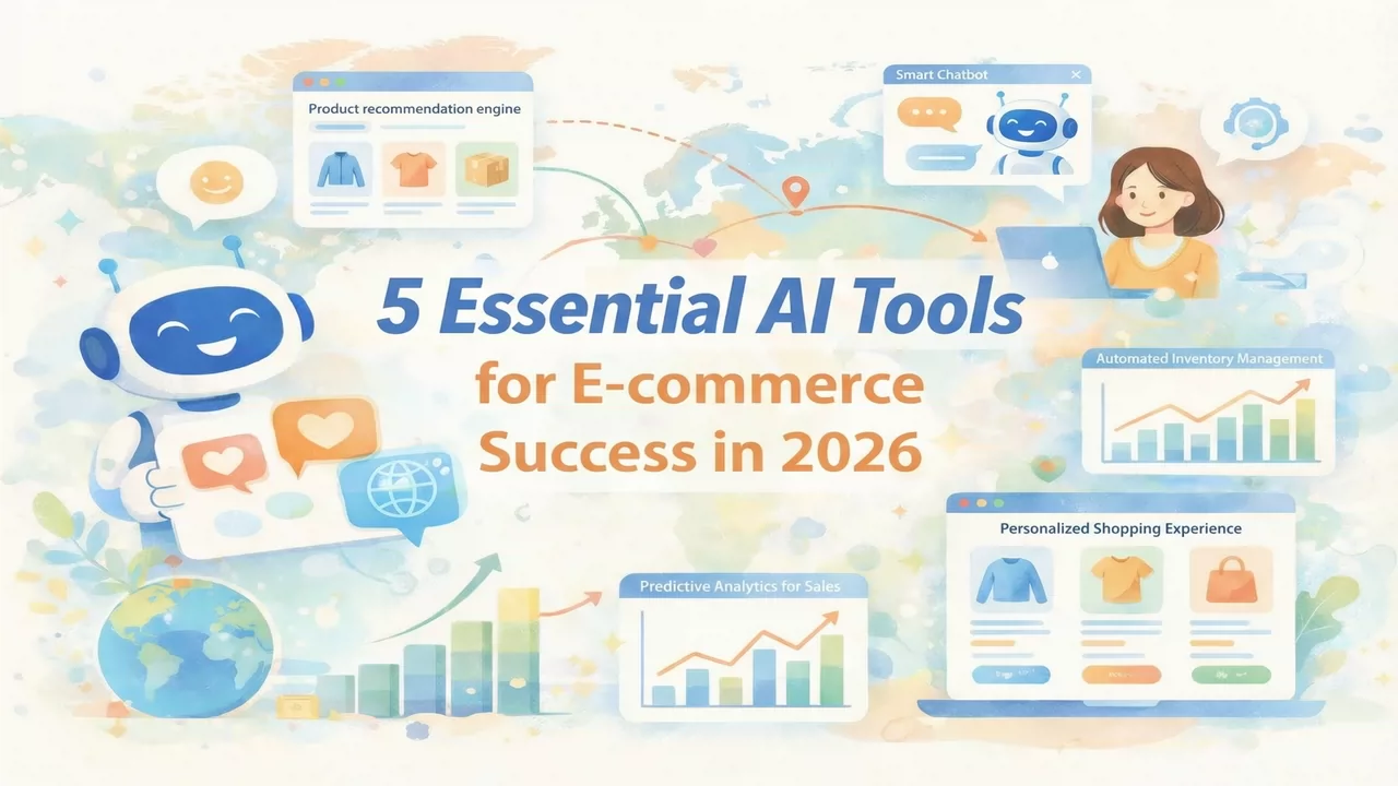 5 Essential AI Tools for E-commerce Success in 2026