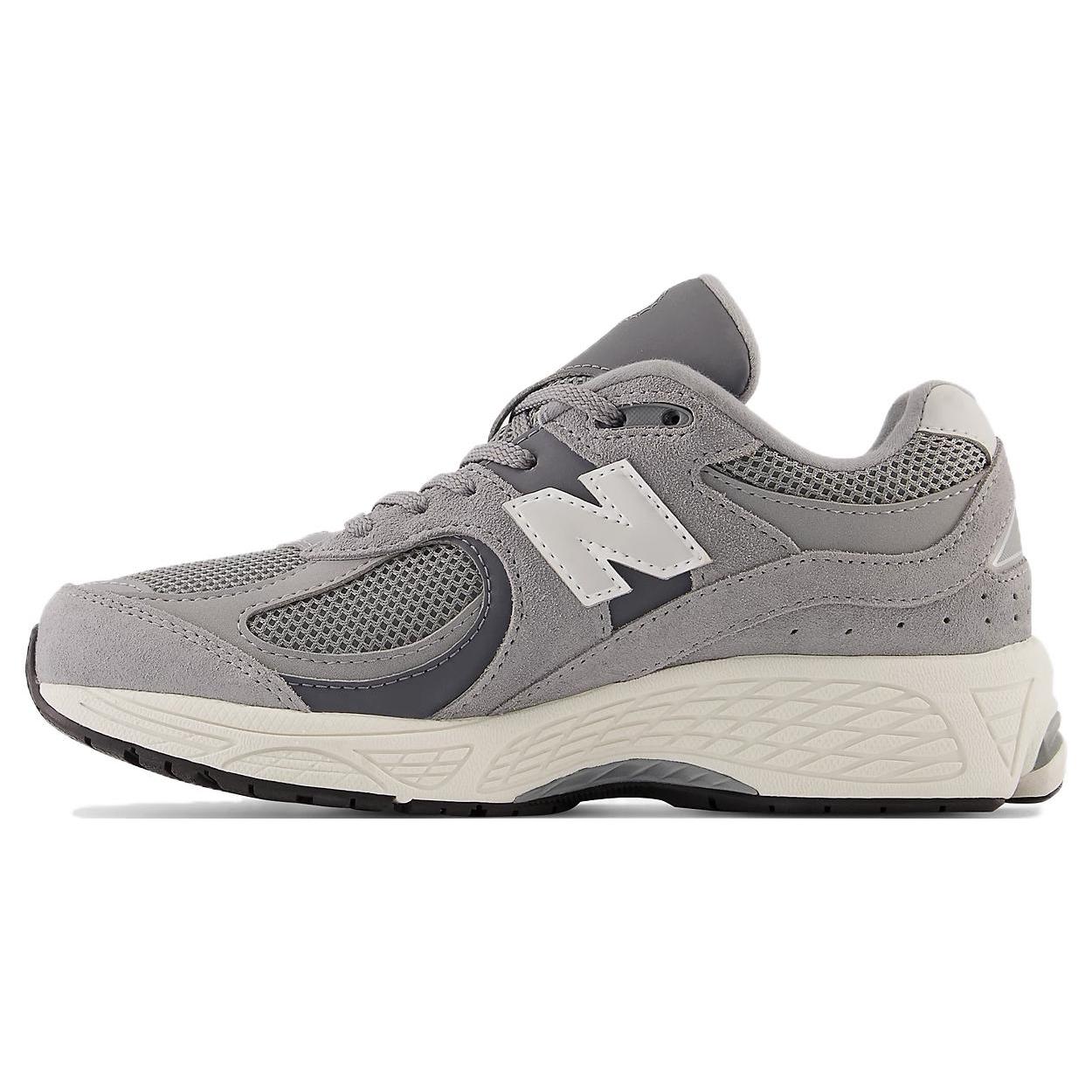 New Balance NB 2002R 舒适百搭 低帮 儿童跑步鞋 灰色