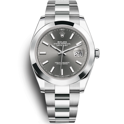 Flash Sale Price: 98% New Rolex 41mm Datejust Automatic Mechanical Men's Watch 126300, Collectible and Valuable