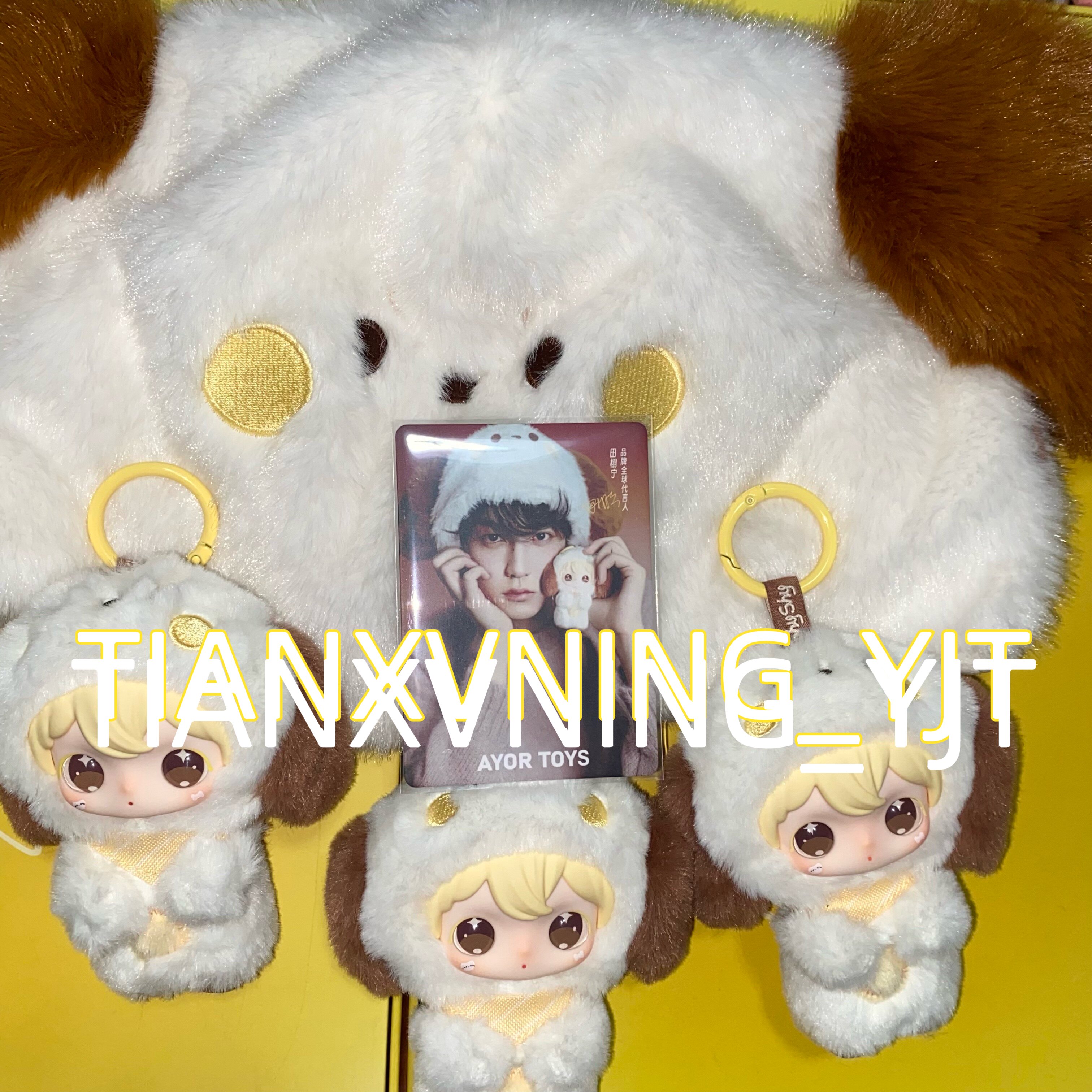 田栩宁专属】AYOR TOYS X 兔闪闪ShyShy小小的你系列毛绒帽-淘宝网