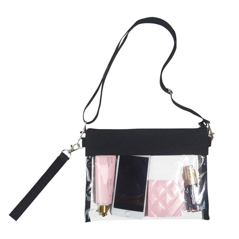 Cross-Border Pvc Transparent High-End Pu Portable Coin Purse Stadium Visible Coin and Phone Storage Bag in Stock Cross-Border Pvc Transparent High-End Pu Portable Coin Purse Stadium Visible Coin and Phone Storage Bag in Stock