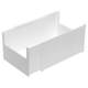 Japanese Drawer-Style Snack Storage Box, Extendable Kitchen Household Right-Angle Seasoning Storage Box, Plastic Miscellaneous Organizer