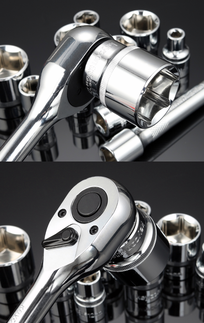 Công cụ ratchet tay áo nhanh đầu xe sửa chữa bay lớn trong bay nhỏ bay sửa chữa cờ lê ổ cắm cờ lê lục giác - Dụng cụ cầm tay