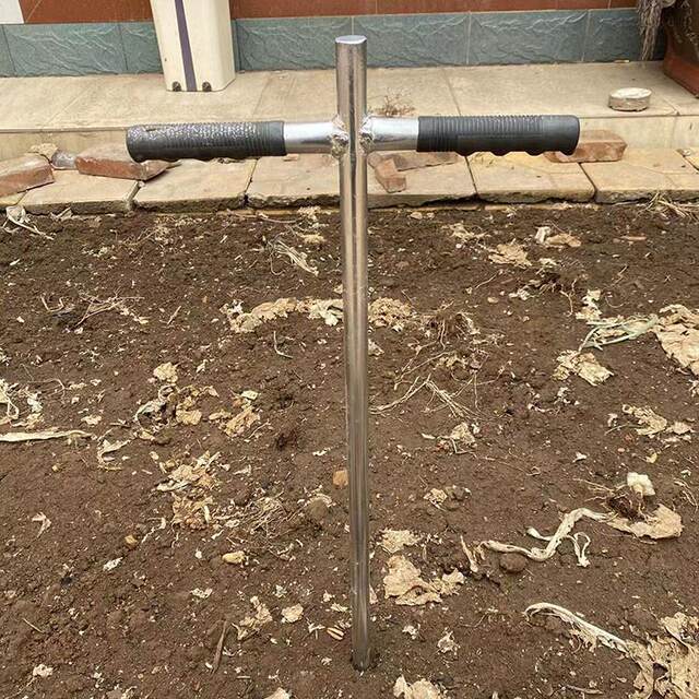 Greenhouse tube hole drilling device hard hole drilling hole drilling solid hole drilling can be knocked or smashed hardware and agricultural tools