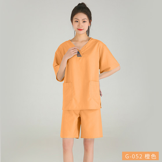 汗蒸服女款足疗按摩服情侣洗浴桑拿服睡衣浴衣男浴服大码家居睡衣