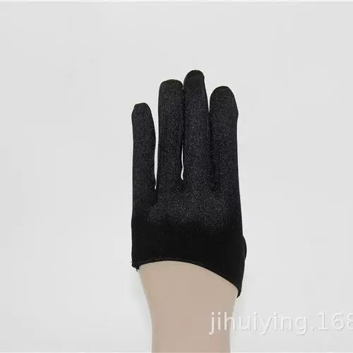 Короткие перчатки, черный аксессуар, стиль Лолита, косплей