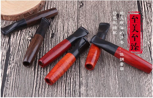 Сердечный древесина 9 мм активированный углеродный фильтр, сигаретный рот, сигарета Shihinkin Wood Ebonybusbulus, вы можете получить его, если вы купите его