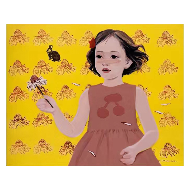 Limited Edition 99 ] Life Will Be a Love Fest print hanging paintings