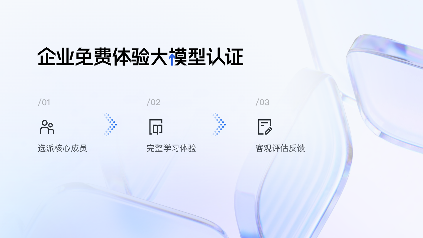 大模型ACA认证企业用户免费体验计划