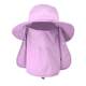 Summer desert anti-sand sports children's mask with large brim sunshade full face hat mask outdoor hiking mask breathable