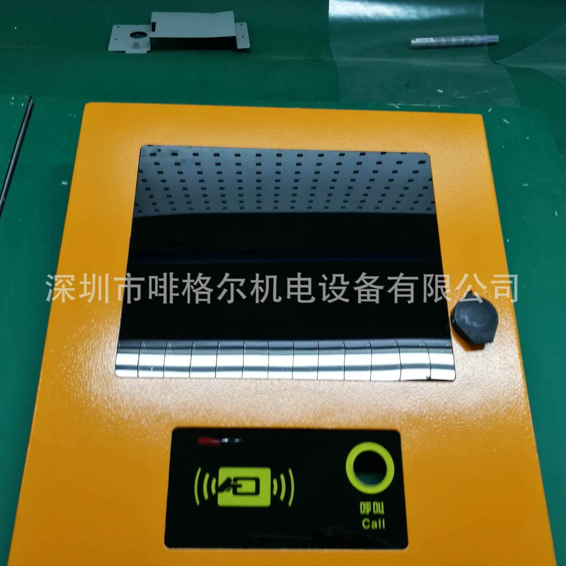 Parking lot card swiping box, automatic entry and exit card swiping box, community automatic entrance and exit ticket box card reading box