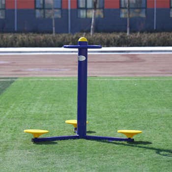 Outdoor fitness equipment, three-person waist twister, outdoor fitness equipment, fitness path, sporting goods manufacturer direct sales