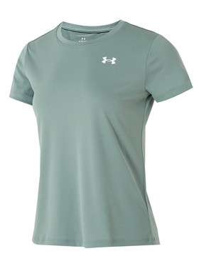 Under Armour  时尚舒适透气短袖 T恤 女款 绿色