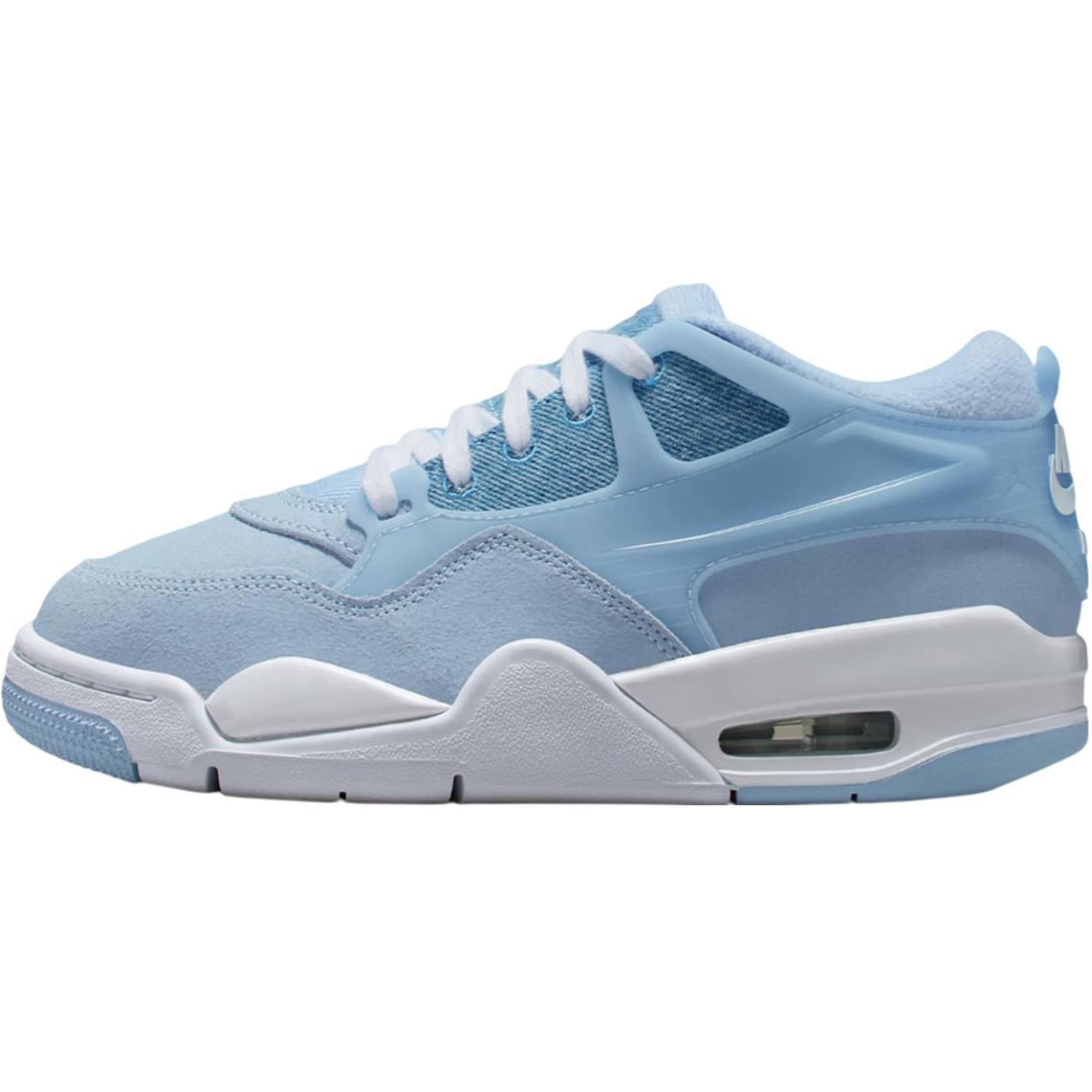 Jordan Air Jordan 4 RM 时尚舒适  低帮 儿童篮球鞋 蓝色 青少年