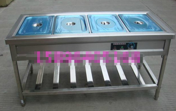 4 meal table 4 hole dining cart Electric heat insulation soup pool Takeaway car Fast food car Sale table dining table dining cabinet