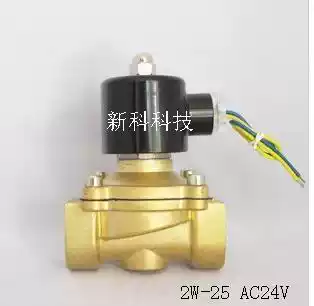 Normally closed solenoid valve water valve valve DN25 1 inch valve AC24V high temperature 120 degrees quality assurance