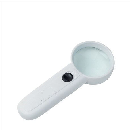 Magnifier handheld 40 times 5 times magnifying glass LED light source lamp MG6B-1B